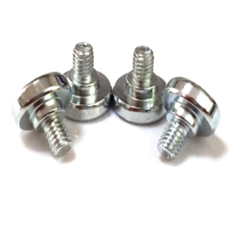 Stainless steel cross small mini micro step shoulder watch screw
