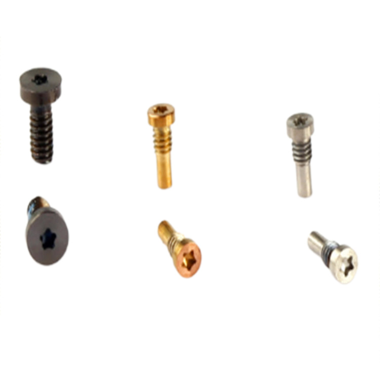 OEM m1.6 arany alacsony lapos fejű t5 t6 torx szemüveg kis csavar
