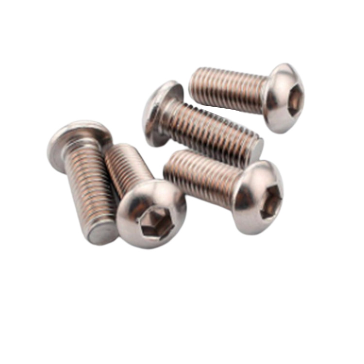 Hot Sale rozsdamentes acél 18-8 Hex Socket serpenyős gombfejű gépcsavar