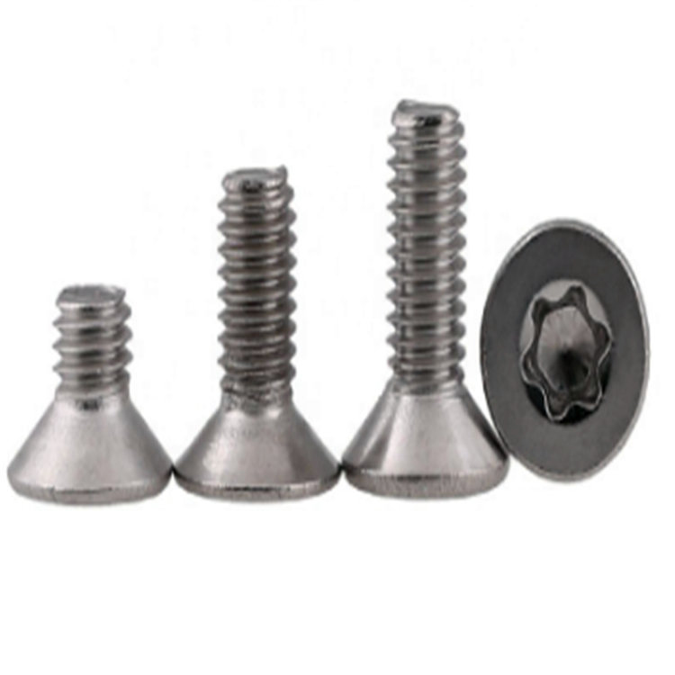 M2 DIN7991 Torx süllyesztett fejű mikro kis csavar