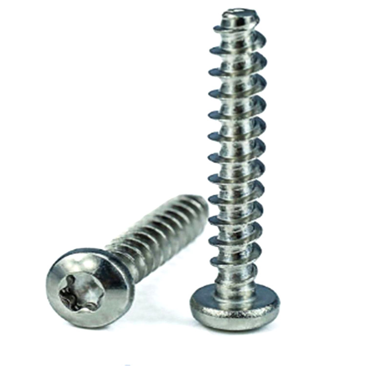 M2 M3 SUS Torx Micro önmetsző menetformáló csavar