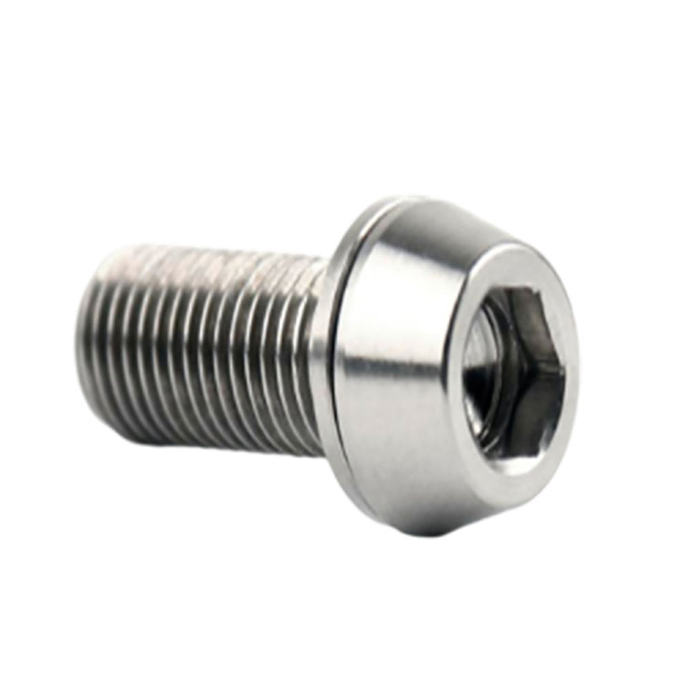M5x16mm titán GR2 GR5 Allex hatlapú kúpos fejű kerékpárcsavarok