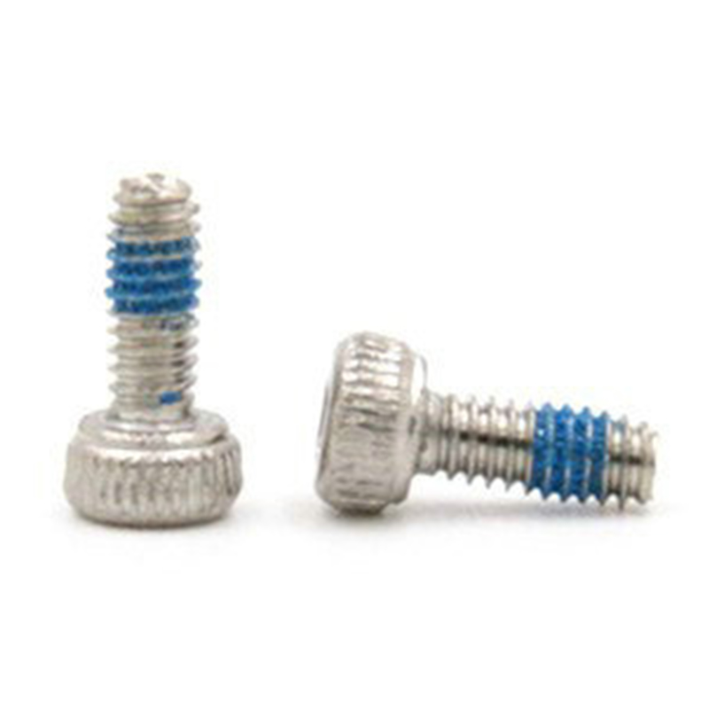M3X8mm csészefejű hatlapfejű csavar nylon folttal