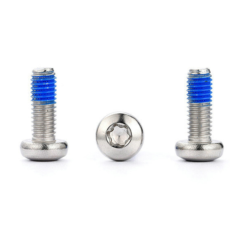 M3 Kerek fejű torx gépcsavar nylon tapasszal M3 Kerek fejű torx gépcsavar nylon tapasszal