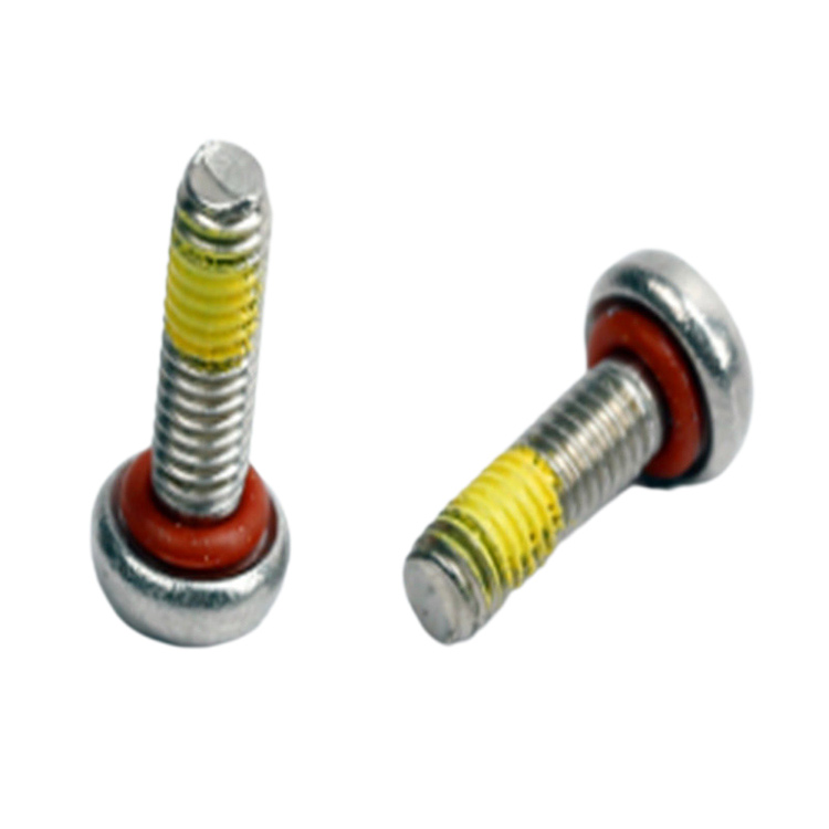 Kiváló minőségű M3X10 vízálló Pan Head nylon tapasz gépcsavar